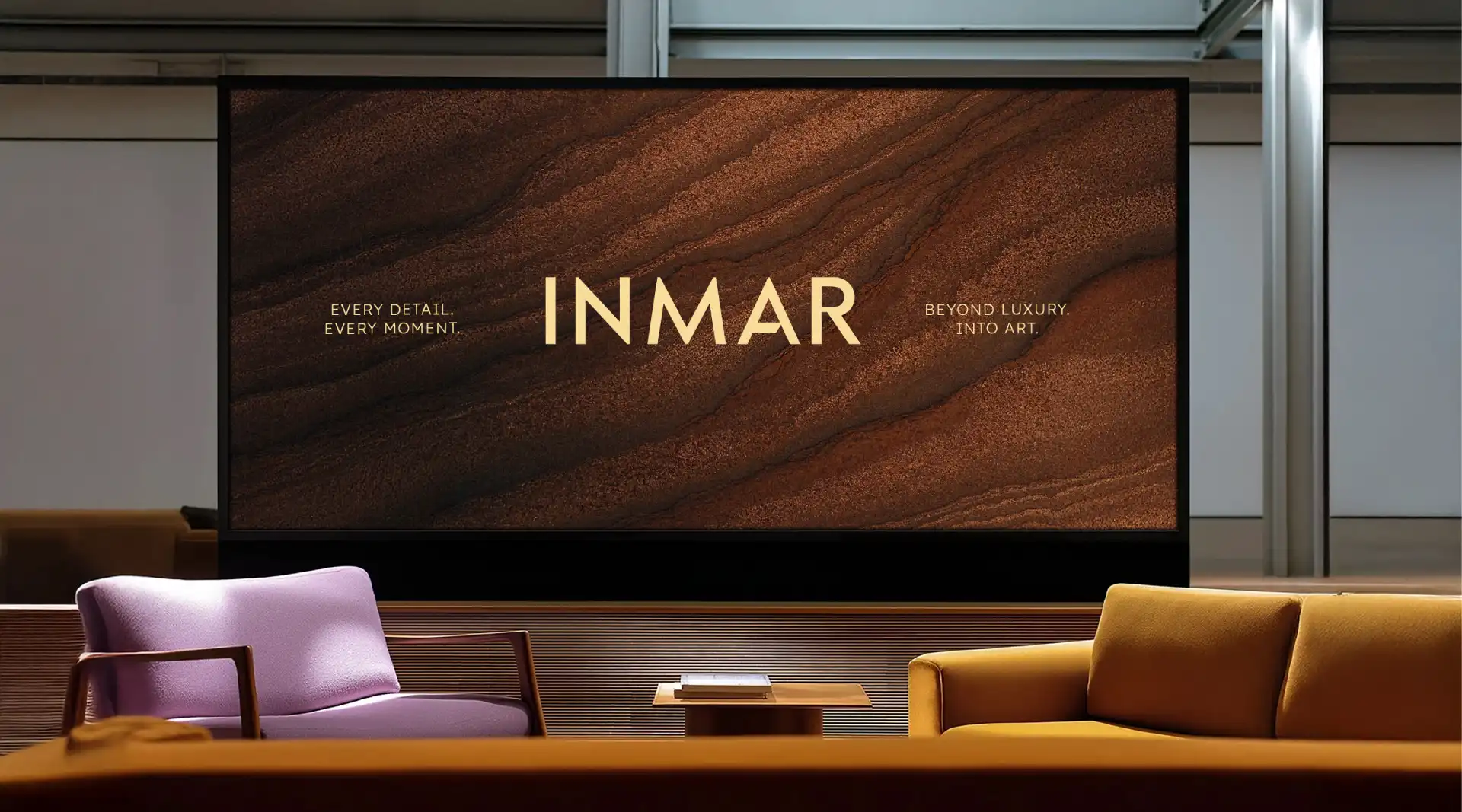 INMAR — Real Estate Branding 2 INMAR real estate branding by RAM across brand environment