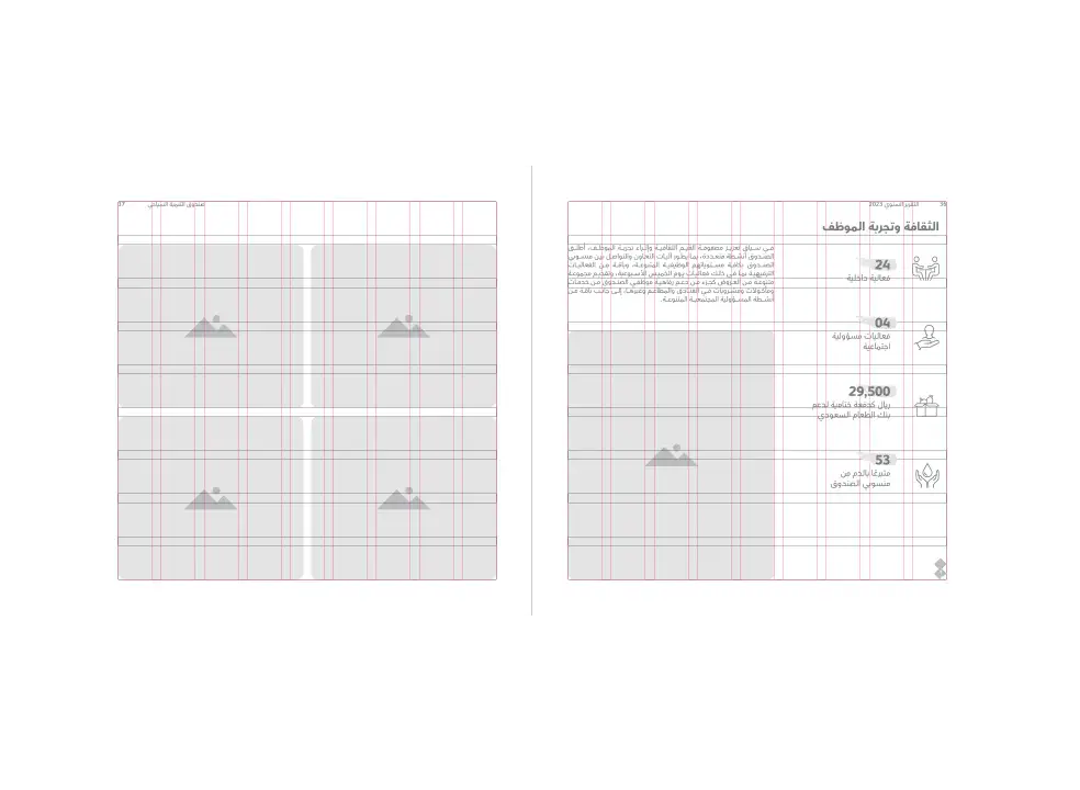 TDF - Tourism Development Fund Annual Report 5 Clean layouts and infographics simplifying complex information in TDF Annual Report.